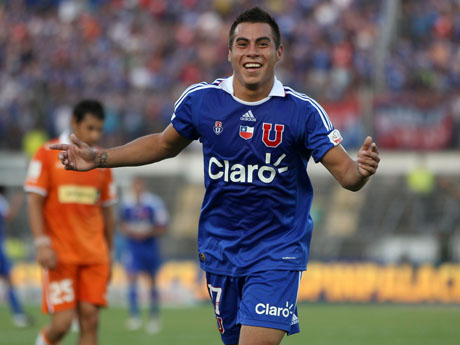 Video: U Chile-Cobreloa, in goal Edu Vargas